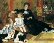 Portrat der Frau Charpentier und ihre Kinder - 皮埃尔·奥古斯特·雷诺阿